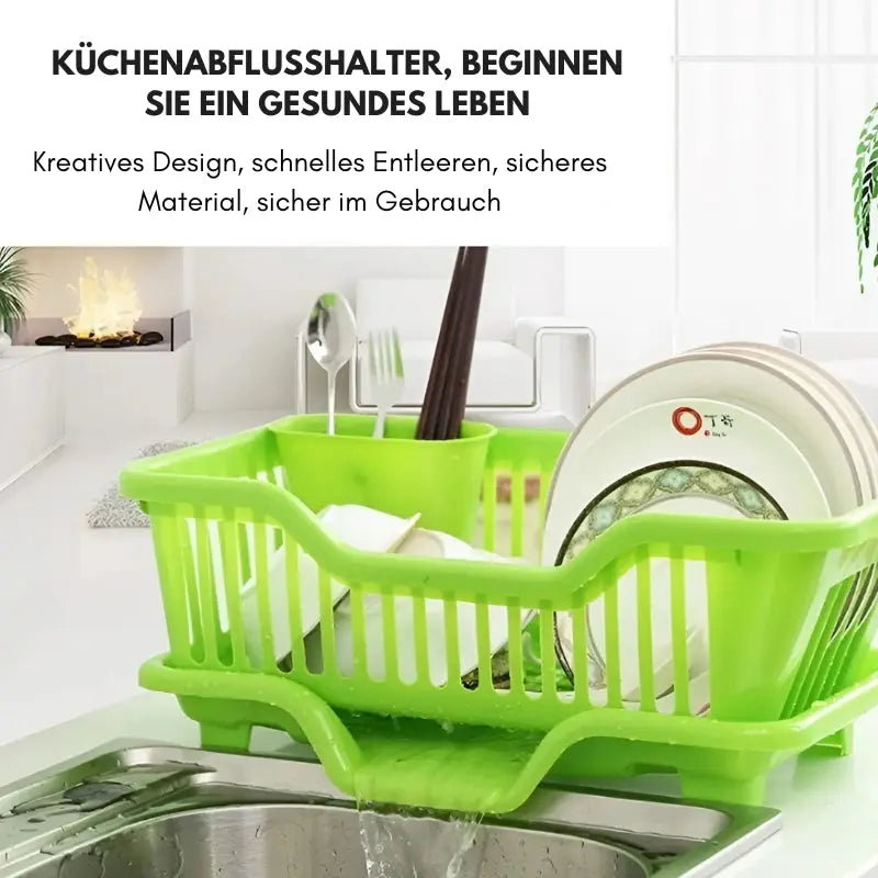 Kompaktes Geschirr-Trockengestell mit Abtropfbrett Mivoza Deutschland