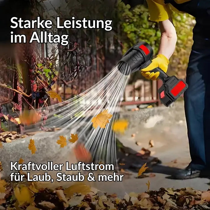 Kraftvolles Akku-Gebläse – Bläst mühelos Laub, Staub & Schmutz weg! Mivoza Deutschland