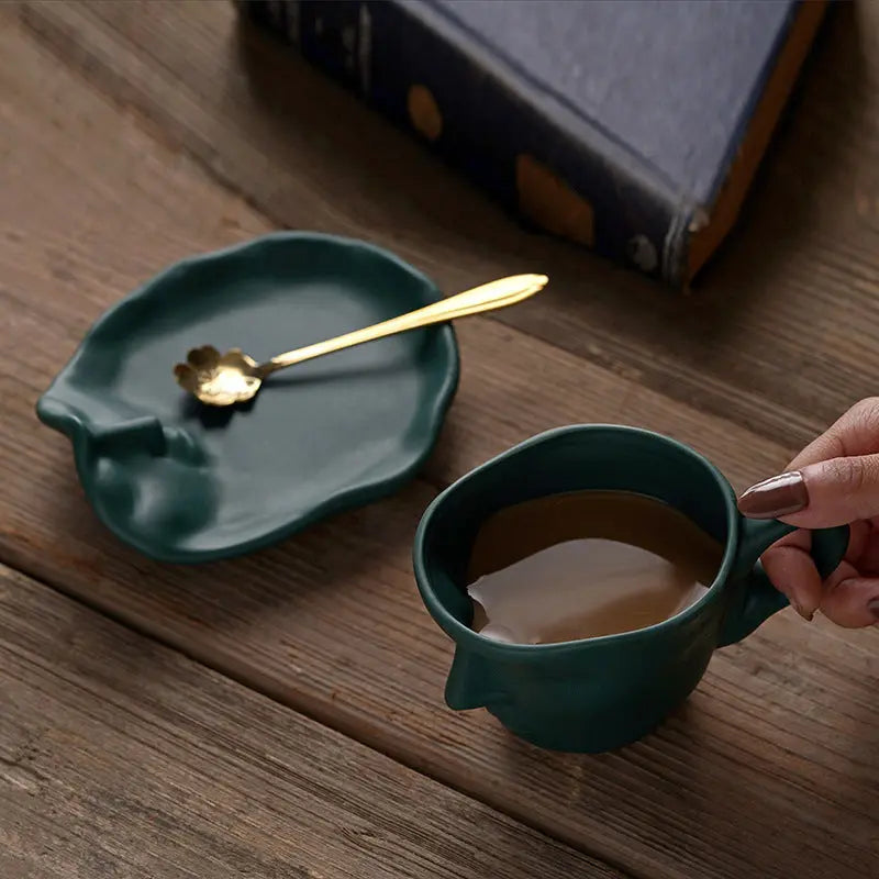 Kreative Keramik-Kuss-Kaffeetasse mit Gesichtsmotiv Mivoza Deutschland