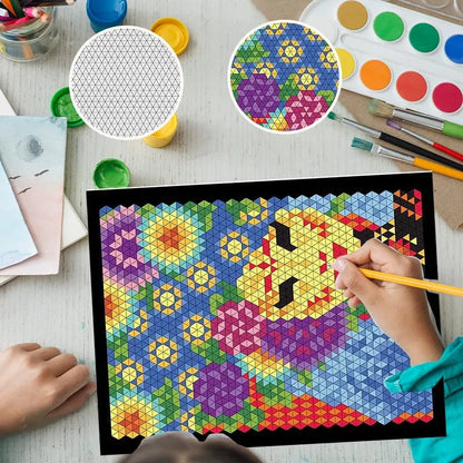 Kreatives Mosaik Malbuch — 100 wunderschöne Muster zum Ausmalen Mivoza Deutschland