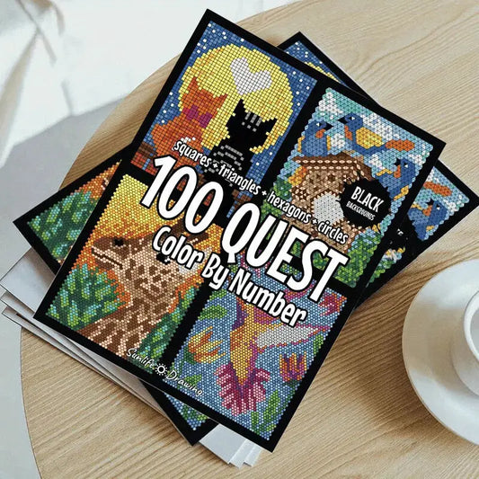 Kreatives Mosaik Malbuch — 100 wunderschöne Muster zum Ausmalen Mivoza Deutschland