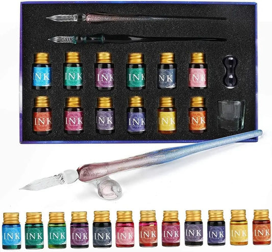 Kristall-Schreibstift Set – 12 Farben für funkelnde Kreativität Mivoza Deutschland