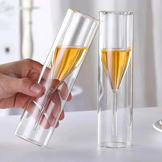 Kristallgläser mit schwebendem Effekt für Champagner Mivoza Deutschland