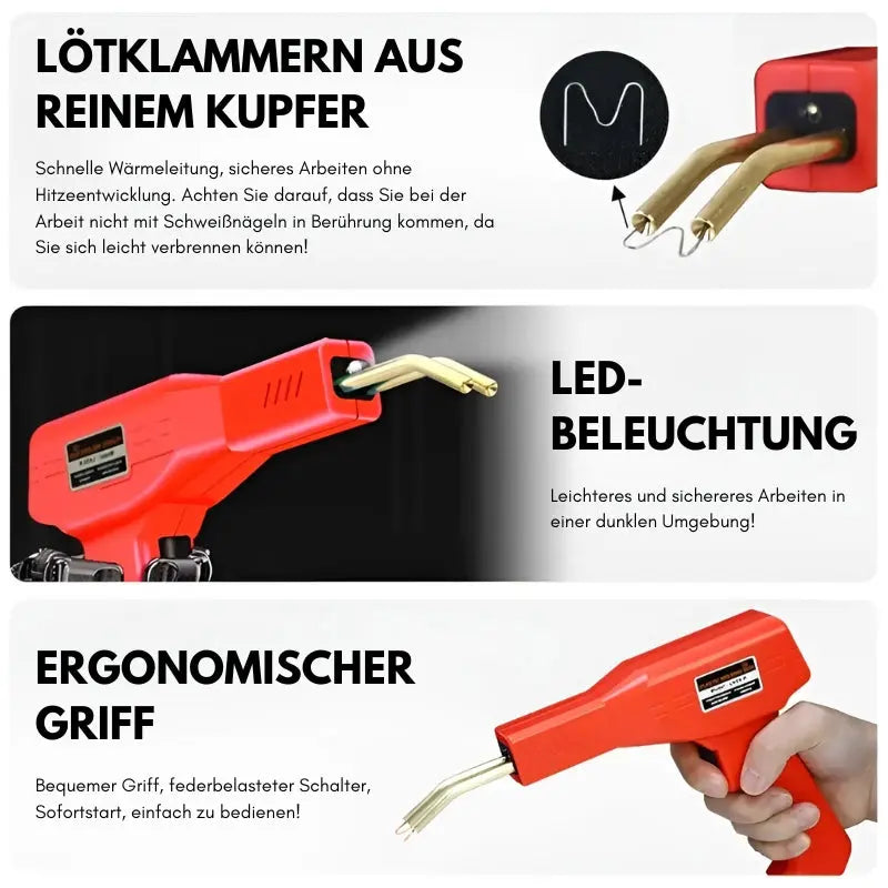 Kunststoff-Schweißpistole Mivoza Deutschland