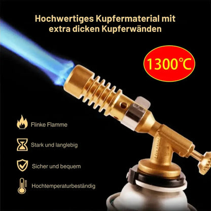 Kupfer-Gasbrenner tragbar – Sicheres Anzünden dank Sicherheitsverriegelung Mivoza Deutschland