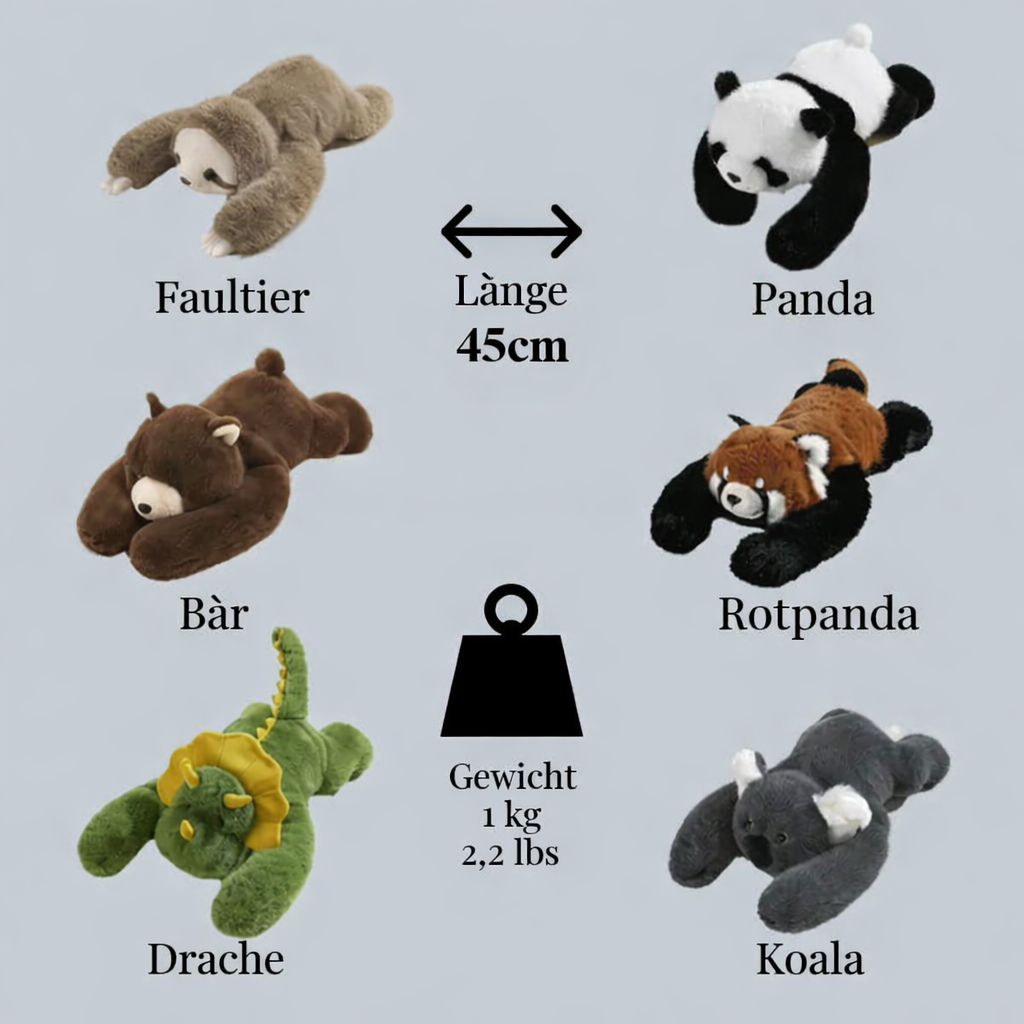 Kuscheltier gegen Stress – Sofortige Entspannung