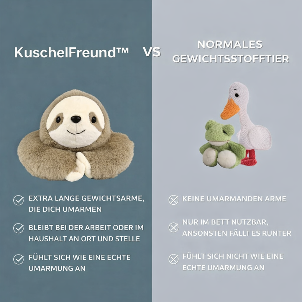 Kuscheltier gegen Stress – Sofortige Entspannung