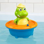 LED-Badefontäne „Krokodil“ – Mit wechselbaren Aufsätzen & Lichteffekt Mivoza Deutschland