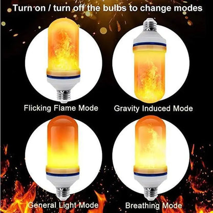 LED-Flammenlicht-Glühbirne — Realistisches Flammenlicht mit warmem Ambiente Mivoza Deutschland