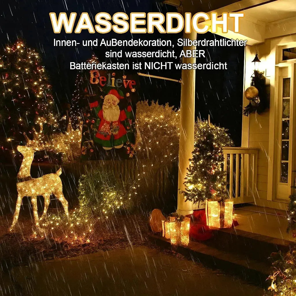 Kupferdraht-LED-Lichterkette – Flexibles Licht für Ihr Zuhause (9 m) Mivoza Deutschland