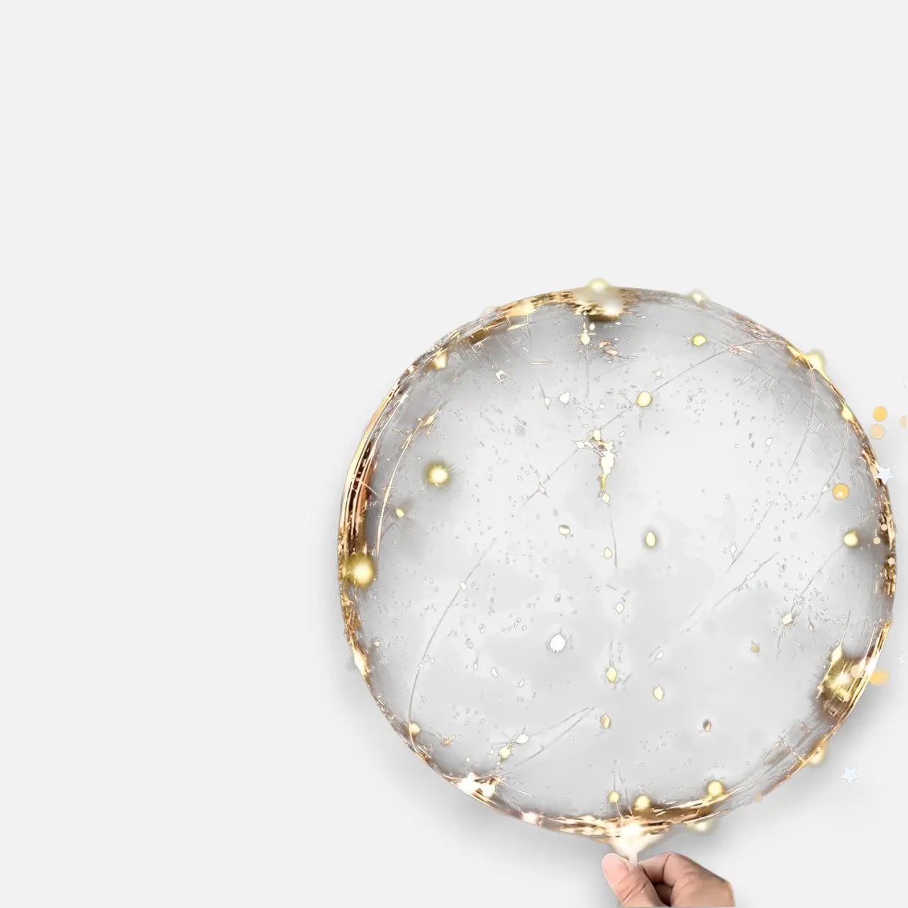 LED-Luftballons mit warmweißem Licht – Elegante Dekoration für festliche Anlässe (10 Stück) Mivoza Deutschland