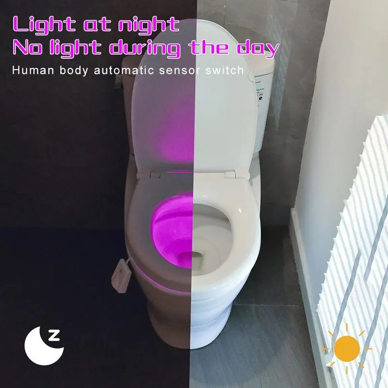 LED-Toilettenlicht mit Bewegungssensor – Praktisches Geschenk Mivoza Deutschland