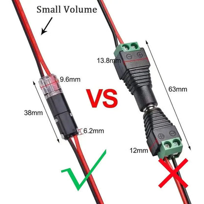 LED-Verbindungsstecker — schnelle und sichere Montage (20 Stück) Mivoza Deutschland