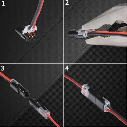 LED-Verbindungsstecker — schnelle und sichere Montage (20 Stück) Mivoza Deutschland