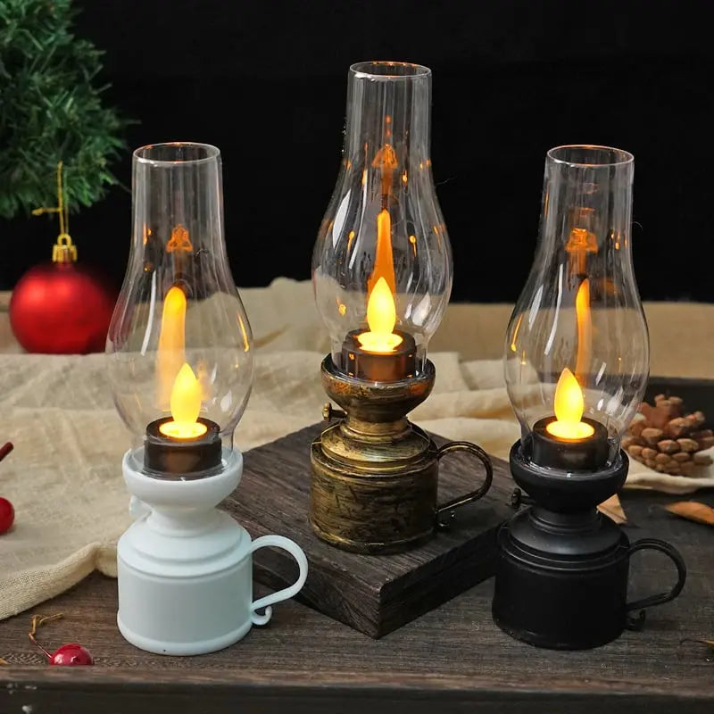 LED Vintage Petroleum-Stil Schwingkerzenlampe Mivoza Deutschland