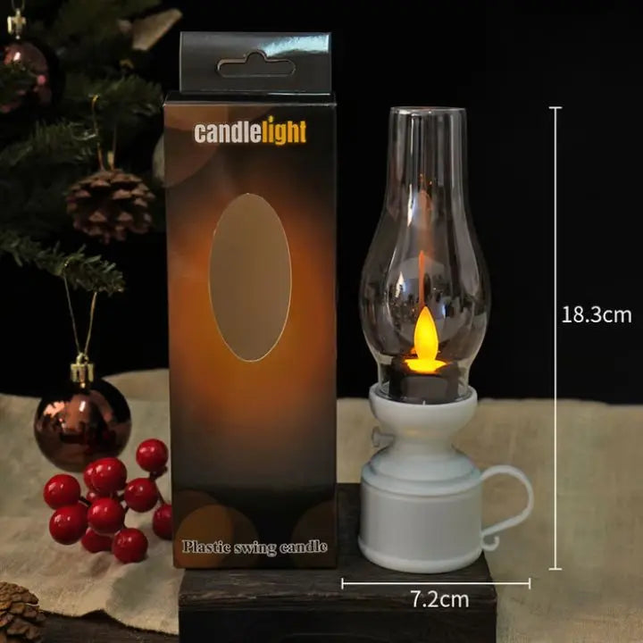LED Vintage Petroleumlampe – Elegante Elektronische Schaukelkerze Mivoza Deutschland