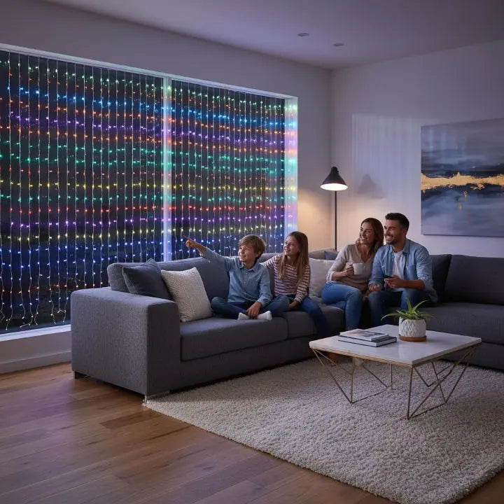 LED Vorhang-Lichterkette Mivoza Deutschland