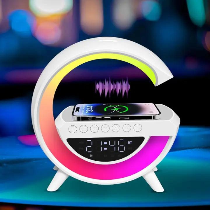 LED-Weckerlampe mit Bluetooth-Lautsprecher & kabelloser Ladefunktion Mivoza Deutschland