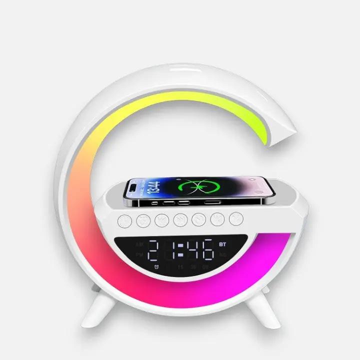 LED-Weckerlampe mit Bluetooth-Lautsprecher & kabelloser Ladefunktion Mivoza Deutschland