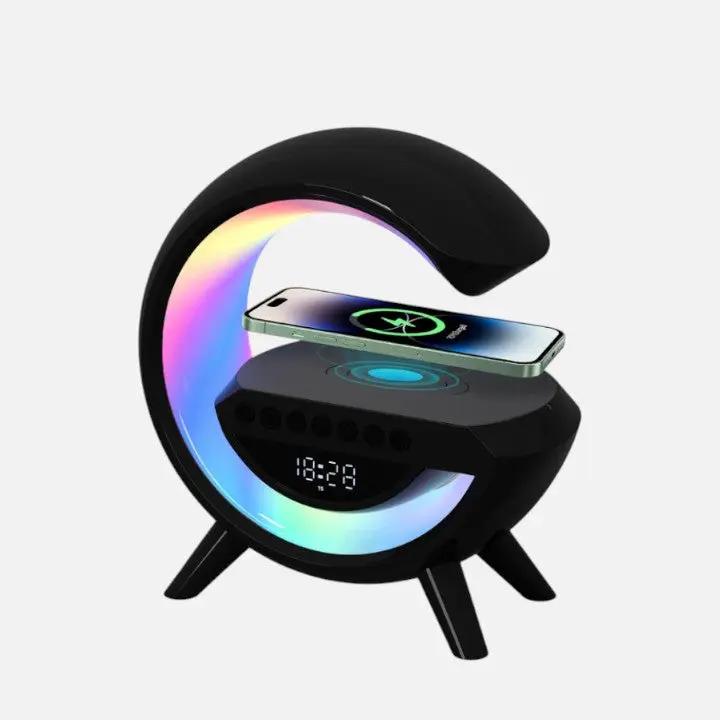 LED-Weckerlampe mit Bluetooth-Lautsprecher & kabelloser Ladefunktion Mivoza Deutschland