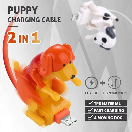 Ladekabel für Hunde Schwanz — Schnellladung mit lustigem Schwanzanzeiger Mivoza Deutschland