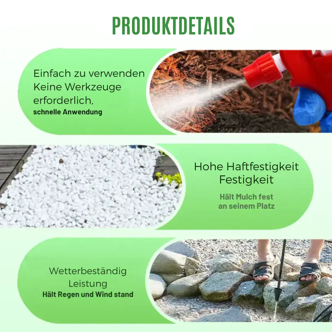 Landschaftskleber — Schnell trocknender, wetterfester Fixativ Mivoza Deutschland