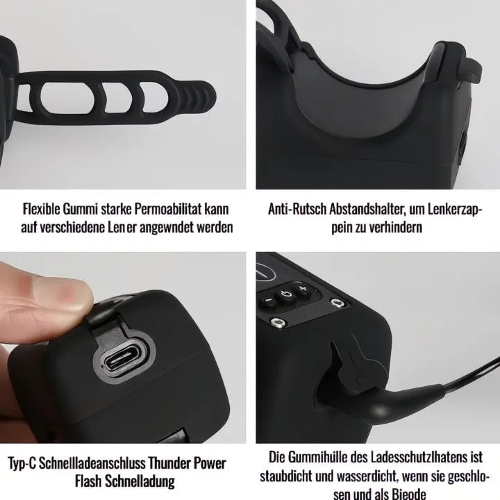 Laute Fahrradhupe für effektive Distanzwarnung Mivoza Deutschland