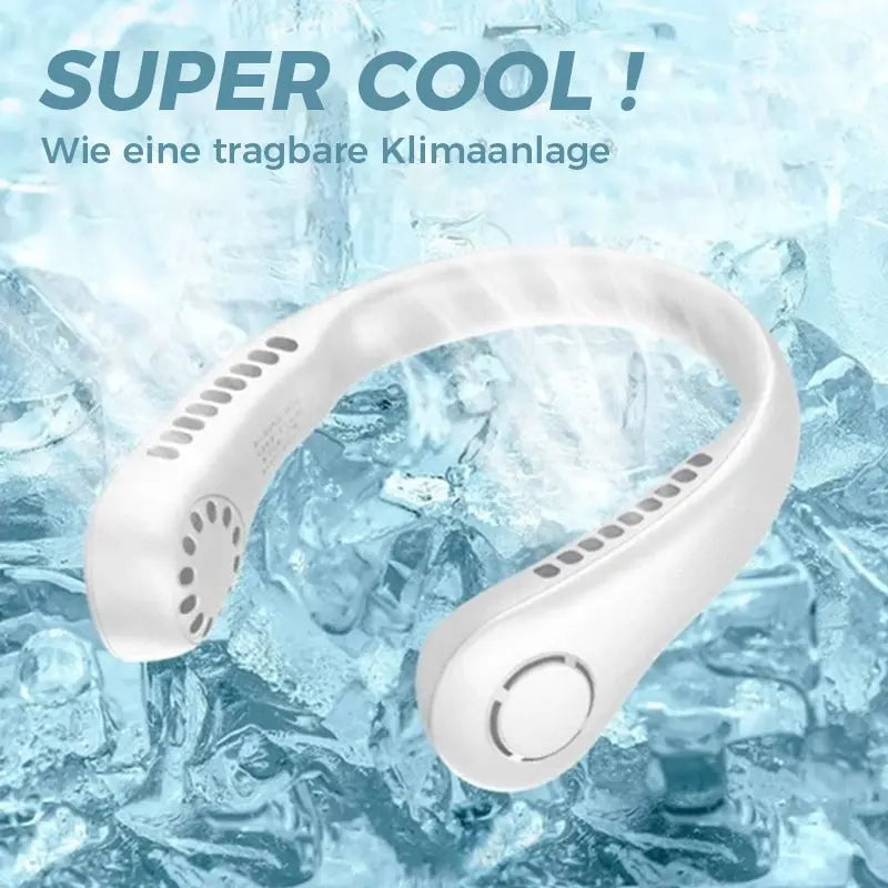 Lautloser Halsventilator – Freihändig, sicher & ideal für Sommeraktivitäten Mivoza Deutschland