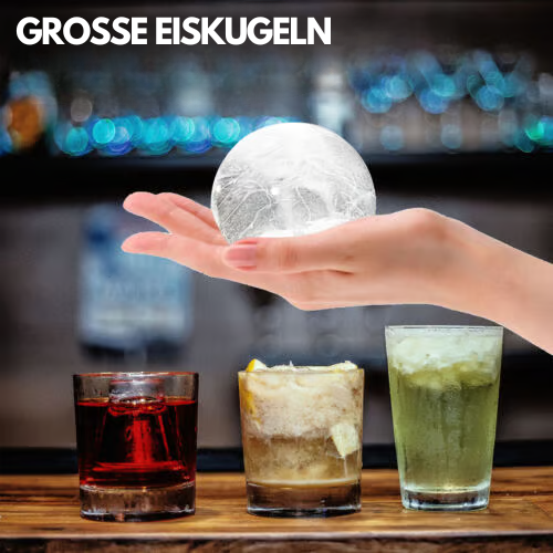 2+2 GRATIS | Langsam schmelzende Eisball-Formen