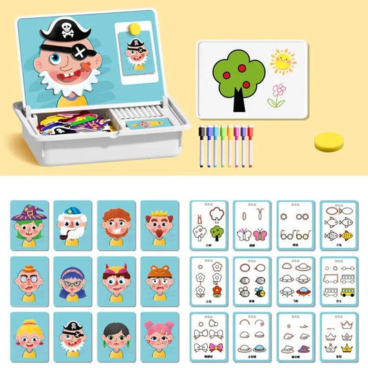 Lernspiel Gesichter-Puzzle — Kreativität & Wahrnehmung stärken Mivoza Deutschland