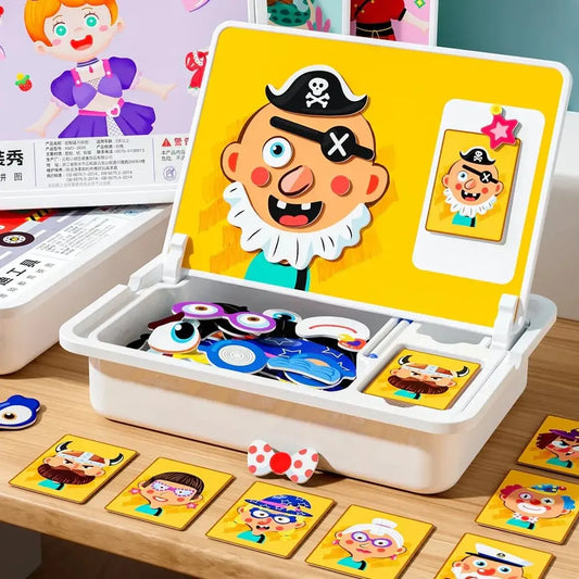 Lernspiel Gesichter-Puzzle — Kreativität & Wahrnehmung stärken Mivoza Deutschland