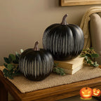 Leuchtende Kürbisse mit Sternenlicht – Herbstliche Deko mit Timer Mivoza Deutschland