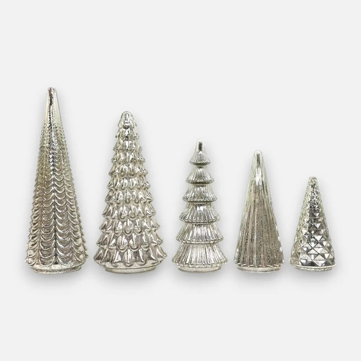 Leuchtende Quecksilber-Tannen 5er Set — Glänzender Mittelpunkt für Ihr Zuhause Mivoza Deutschland