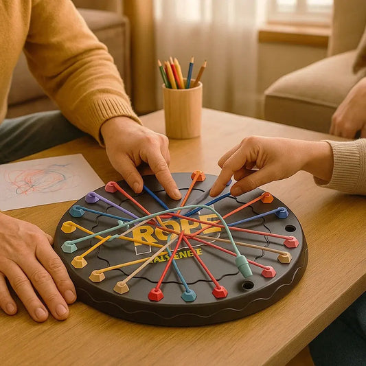 Logik-Seilspiel – Fördert Konzentration & Geschick für Jung & Alt Mivoza Deutschland