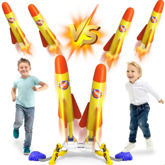 Luftbetriebene Doppel-Raketenabschussrampe für Kinder Mivoza Deutschland