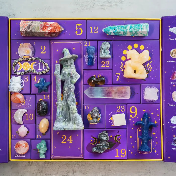 Magische Countdown-Box — 31 Nächte voller Rätsel & Kristallenergie Mivoza Deutschland