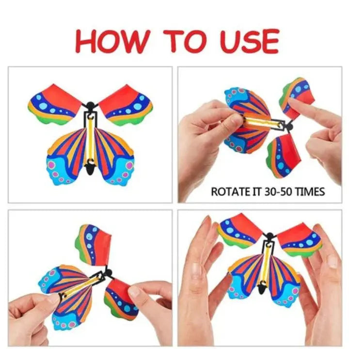 Magische Fliegende Schmetterlinge – Der perfekte Überraschungseffekt für Geschenke & Karten! Mivoza Deutschland