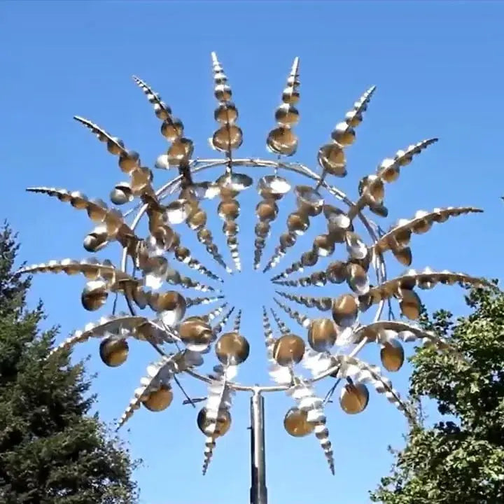 Magische Metall-Windskulptur – Faszinierende Gartendekoration Mivoza Deutschland