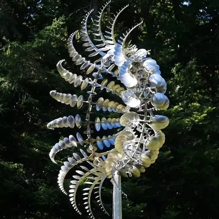 Magische Metall-Windskulptur – Faszinierende Gartendekoration Mivoza Deutschland