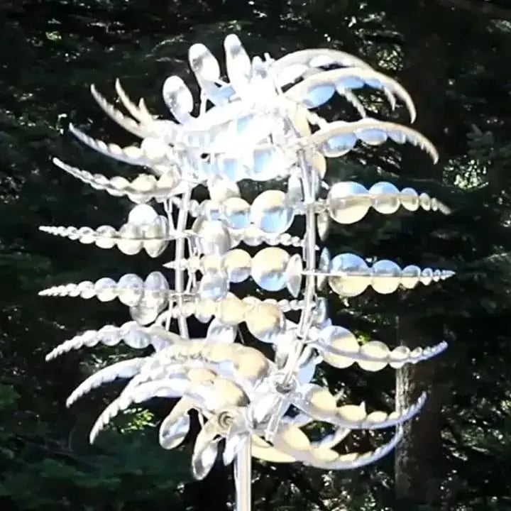 Magische Metall-Windskulptur – Faszinierende Gartendekoration Mivoza Deutschland