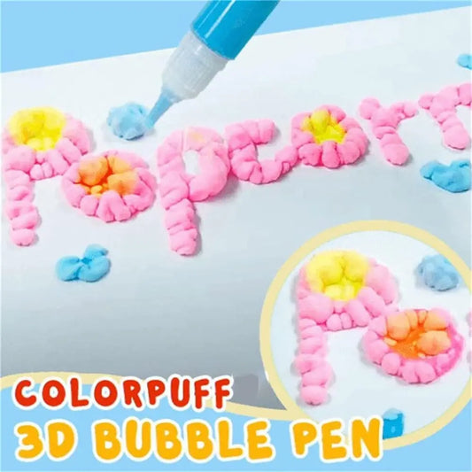 Magische Puffy Popcorn Stifte — Kreativer 3D-Malspaß für Jung & Alt 6er-Set Mivoza Deutschland