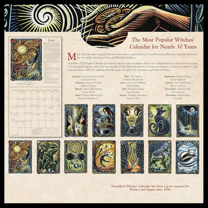 Magischer Hexenkalender 2026 — Astrologie & Führung durchs Jahr Mivoza Deutschland