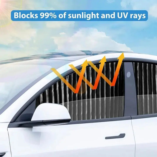 Magnetische Auto-Sonnenschutzfolie – Sicht- & Hitzeschutz Mivoza Deutschland