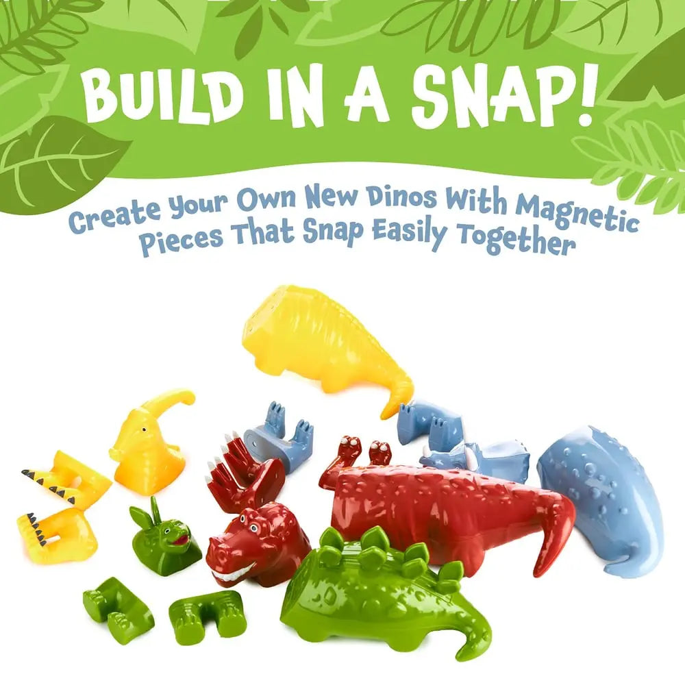 Magnetische Bausteine — Kreatives STEM-Spielzeug mit Dinosaurier-Motiven Mivoza Deutschland