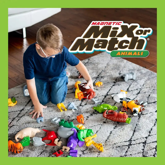 Magnetische Bausteine — Kreatives STEM-Spielzeug mit Dinosaurier-Motiven Mivoza Deutschland