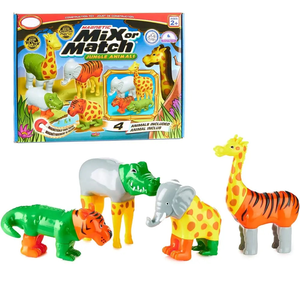 Magnetische Bausteine — Kreatives STEM-Spielzeug mit Dinosaurier-Motiven Mivoza Deutschland