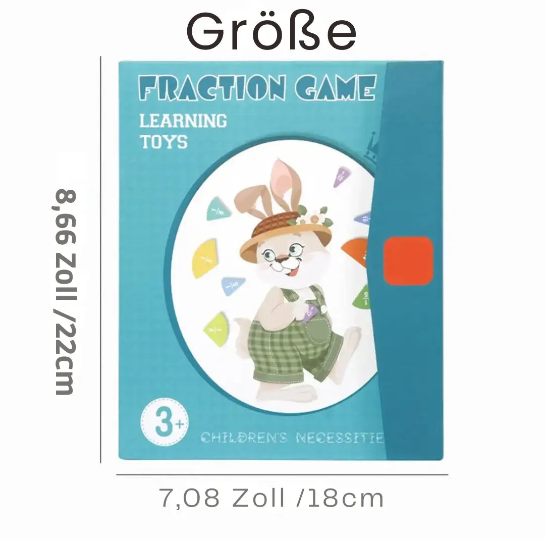 Magnetische Bruchlern-Kacheln — Interaktives Mathe-Set für Kinder Mivoza Deutschland