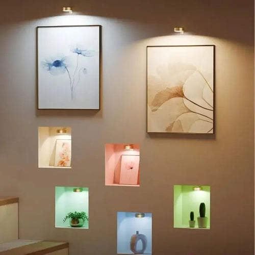 1+1 Gratis | Magnetische LED-Bilderleuchte – Dimmbar & wiederaufladbar Mivoza Deutschland