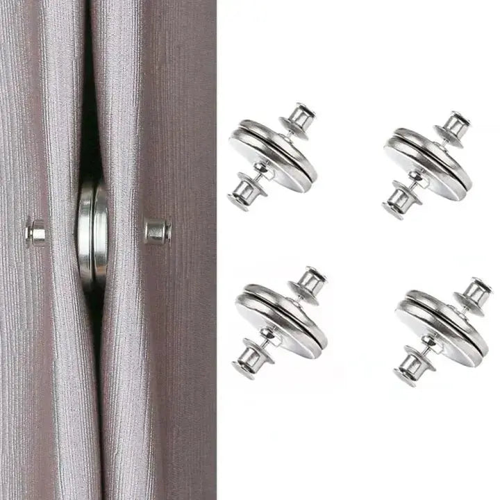 Magnetische Vorhangklammern – Lichtdichte Clips aus robuster Legierung Mivoza Deutschland