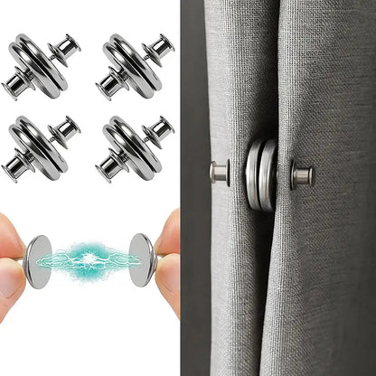 Magnetische Vorhangklammern – Lichtdichte Clips aus robuster Legierung Mivoza Deutschland